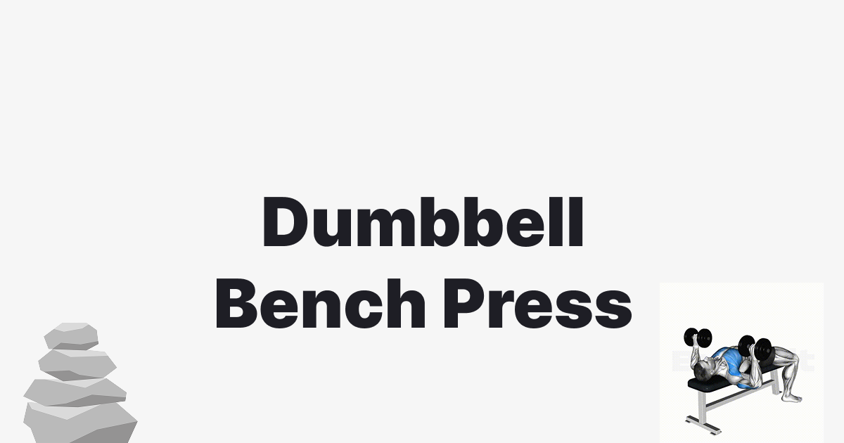 thumbnail for 덤벨 벤치 프레스(Dumbbell Bench Press)