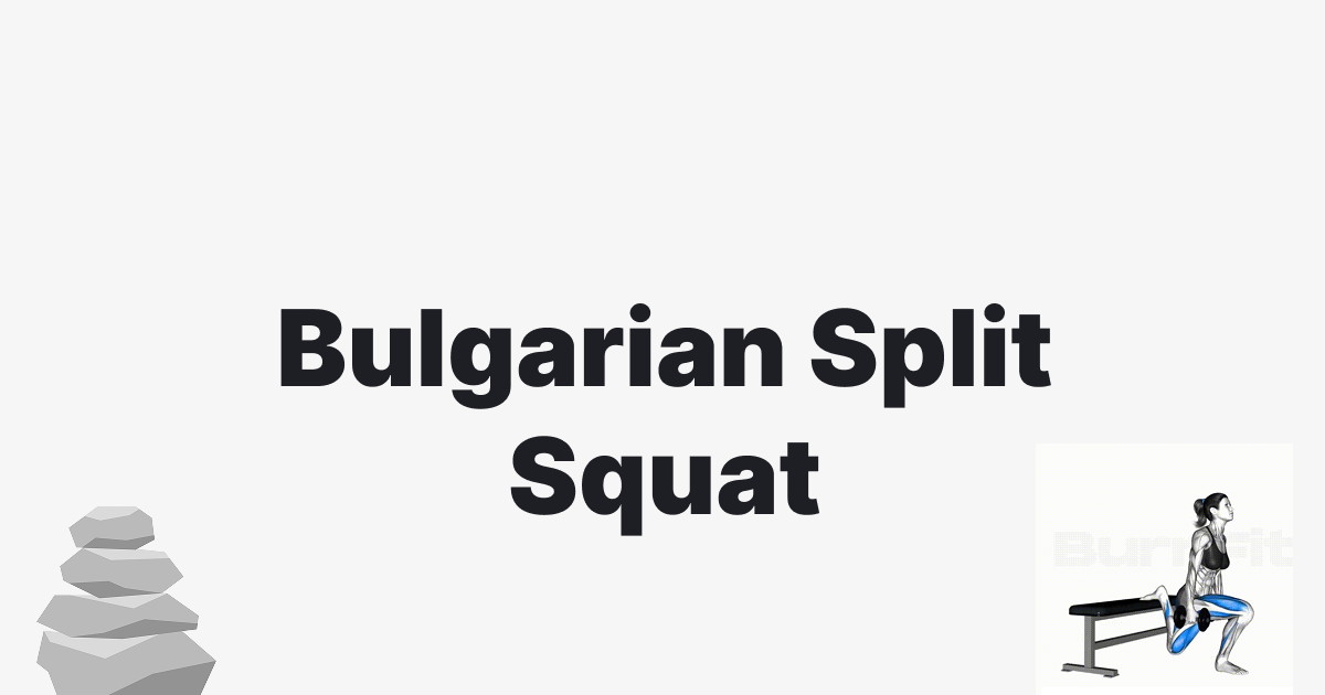thumbnail for 불가리안 스플릿 스쿼트(Bulgarian Split Squat)