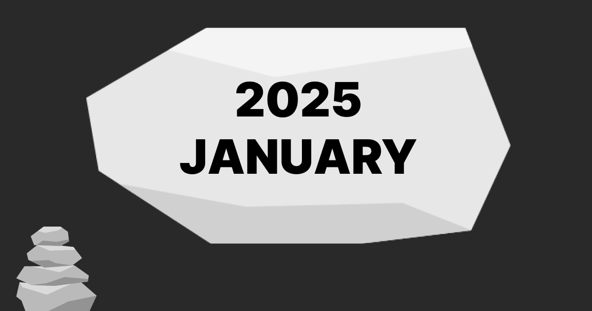 thumbnail for 2025년 1월 회고